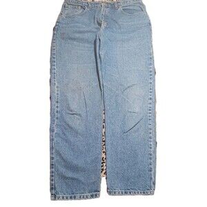 Ralph Lauren Women's Straight Leg Denim Jeans Five Pocket High Rise Size 16x29